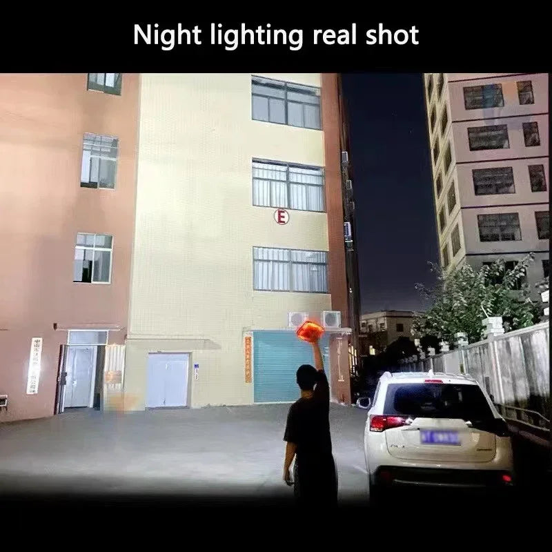 Solar LED Light Portable Waterproof Street Lamp For Outdoor Lighting And Security