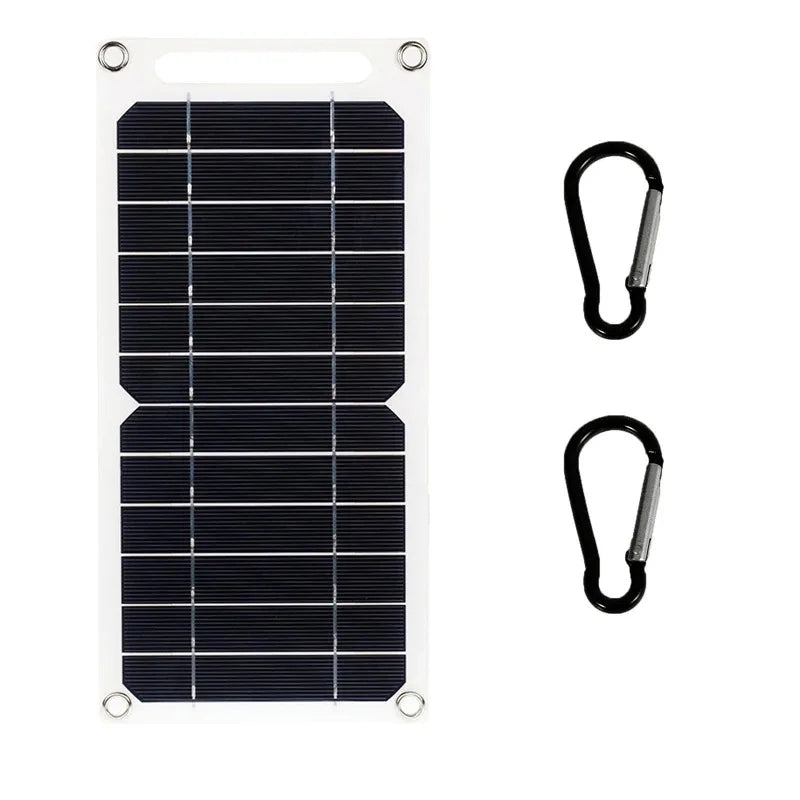 New 6W USB solar panel for outdoor mobile phone charging, power bank for camping, photovoltaic panel